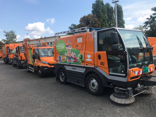 Цртани ликови на 68 возила „Чистоће“